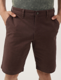 (Cotton Blend) Regular Fit Shorts