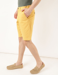 (Cotton Blend) Regular Fit Shorts