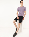(Cotton Blend) Regular Fit Shorts