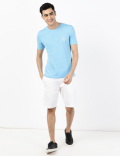 (Cotton Blend) Regular Fit Shorts