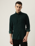 Pure Cotton Button Down Collar Shirt