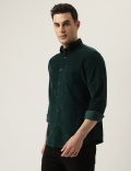 Pure Cotton Button Down Collar Shirt