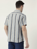 Relaxed Fit Solid Half Sleeves Shirt