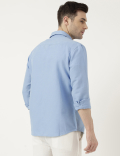 Relaxed Fit Solid Full Sleeves Shirt