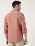 Relaxed Fit Solid Full Sleeves Shirt