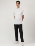 Pure Cotton Button Down Collar Shirt