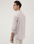 Pure Cotton Button Down Collar Shirt