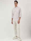 Pure Cotton Button Down Collar Shirt