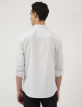 Pure Cotton Button Down Collar Shirt