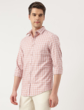 Pure Cotton Spread Collar Shirt