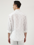 Relaxed Fit Spread Collar Shirt