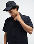 Relaxed Fit Resort Collar Checked Shirt
