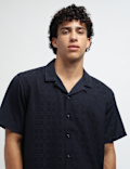 Relaxed Fit Resort Collar Checked Shirt