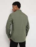 Pure Cotton Button Down Collar Shirt