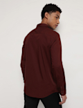 Pure Cotton Button Down Collar Shirt