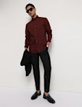 Pure Cotton Button Down Collar Shirt