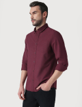Cotton Rich Button Down Collar Shirt