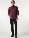 Cotton Rich Button Down Collar Shirt