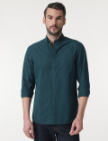 Pure Cotton Button Down Collar Shirt