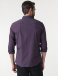 Cotton Rich Button Down Collar Shirt