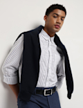 Pure Cotton Button Down Collar Shirt