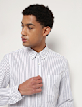 Pure Cotton Button Down Collar Shirt