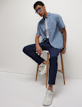 Pure Cotton Printed Half Sleeves Shirt