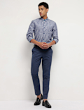 Pure Cotton Button Down Collar Shirt