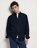 Linen Rich Relaxed Fit Shirt