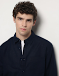 Linen Rich Relaxed Fit Shirt