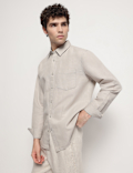 Linen Rich Relaxed Fit Shirt