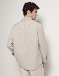 Linen Rich Relaxed Fit Shirt