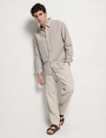 Linen Rich Relaxed Fit Shirt