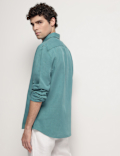 Linen Rich Relaxed Fit Shirt