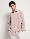 Linen Rich Relaxed Fit Shirt