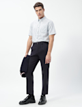 Pure Cotton Bengal Stripes Collared Shirt