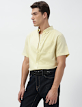 Pure Cotton Button-Down Collar Shirt