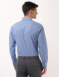 Pure Cotton Checks Shirt