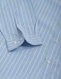 Pure Cotton Striped Button Down Shirt