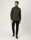Pure Cotton Check Collared Shirt