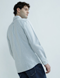 Ultimate Pure Cotton Striped Oxford Shirt