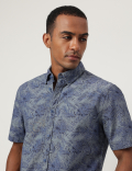 Relaxed Fit Pure Cotton Printed Shirt