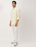 Pure Cotton Button-down Collar Shirt