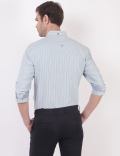 Cotton Stripes Button Down Collar Shirts