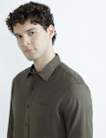 Regular Fit Cotton Classic Collar Shirt
