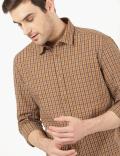 Pure Cotton Check Shirt