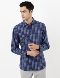 Pure Cotton Check Shirt