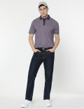 Pure Cotton Printed Polo T-Shirt