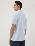 Pure Cotton Polo Neck T-Shirt