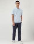 Pure Cotton Polo Neck T-Shirt